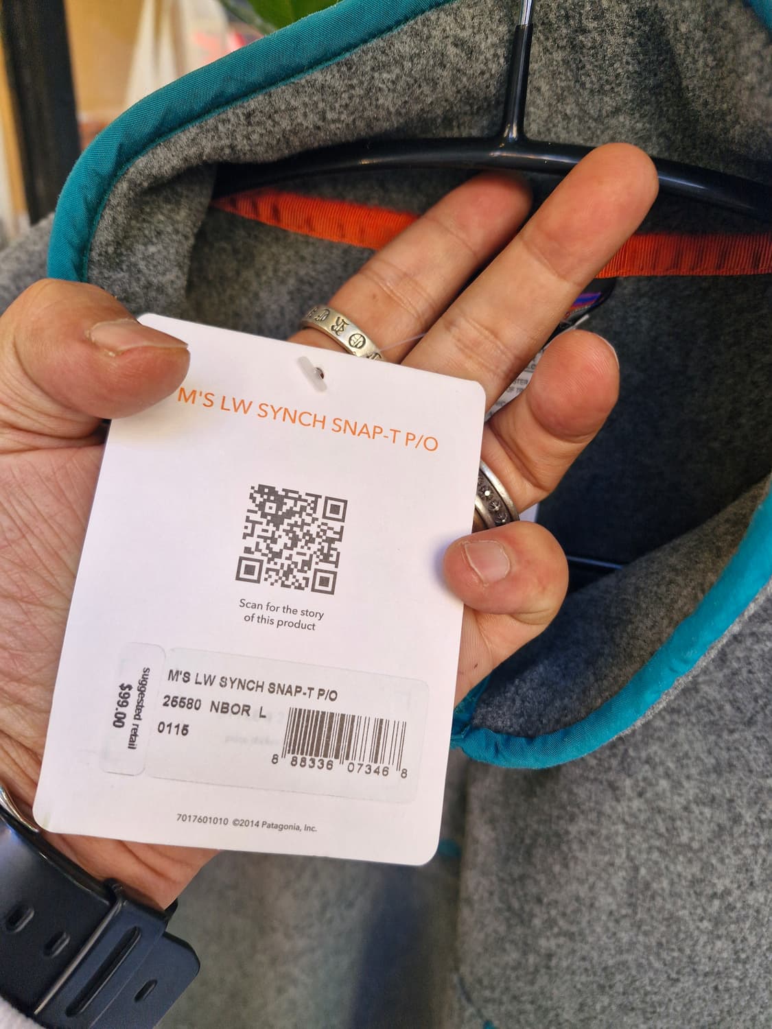 Z-124 파타고니아 신칠라 샤이아 라보프 dead stock 상품이미지7