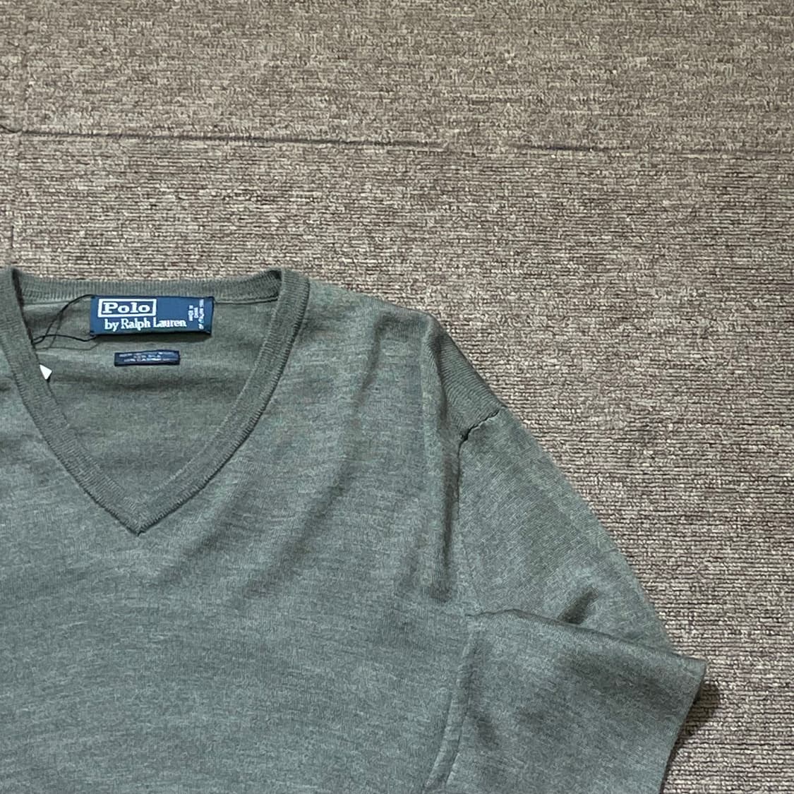 POLO 폴로 랄프로렌 울 브이넥 니트 상품이미지4