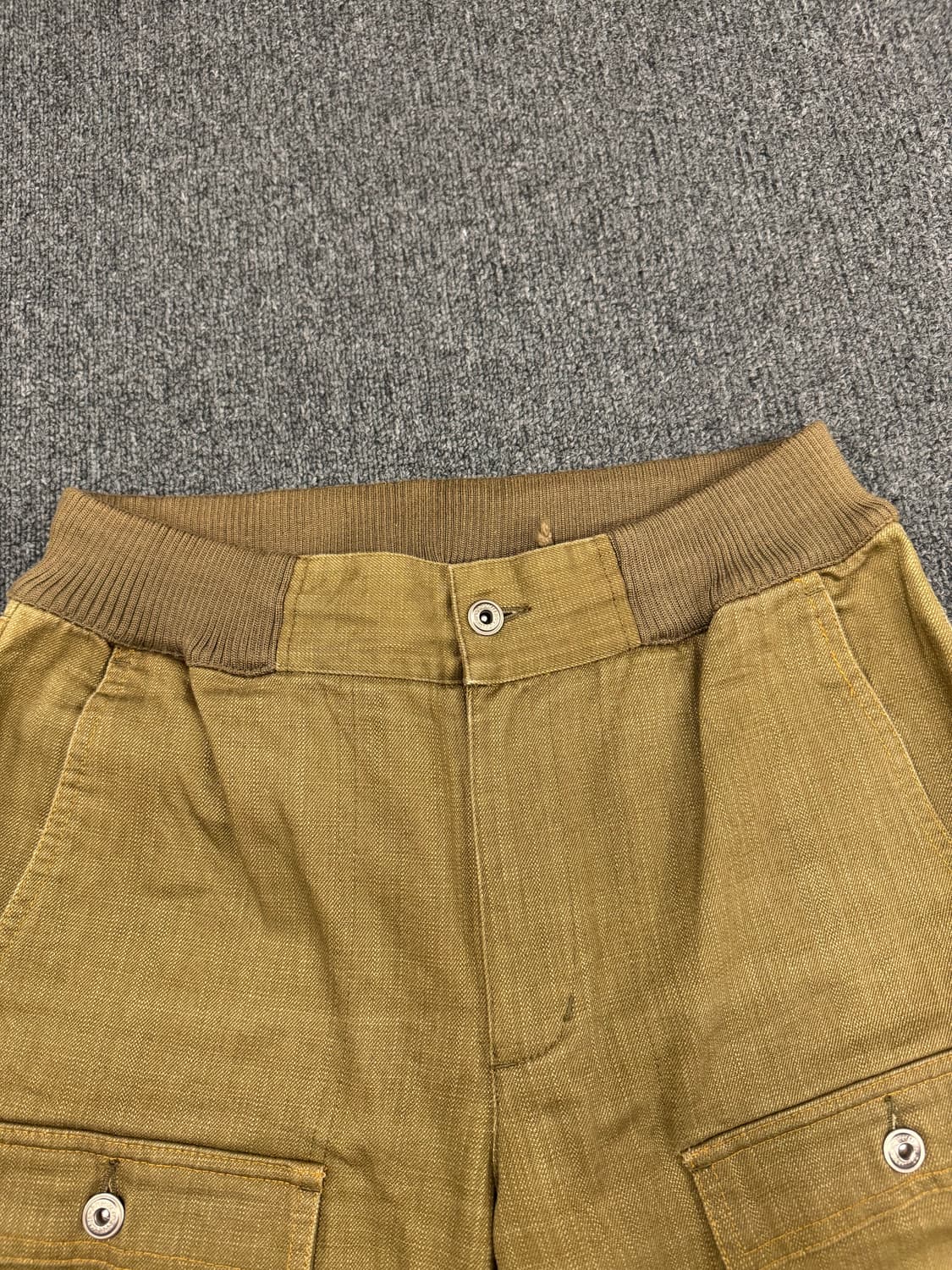 M)콜롬비아 빈티지 포켓 포인트 허리밴딩 코튼 팬츠 상품이미지5