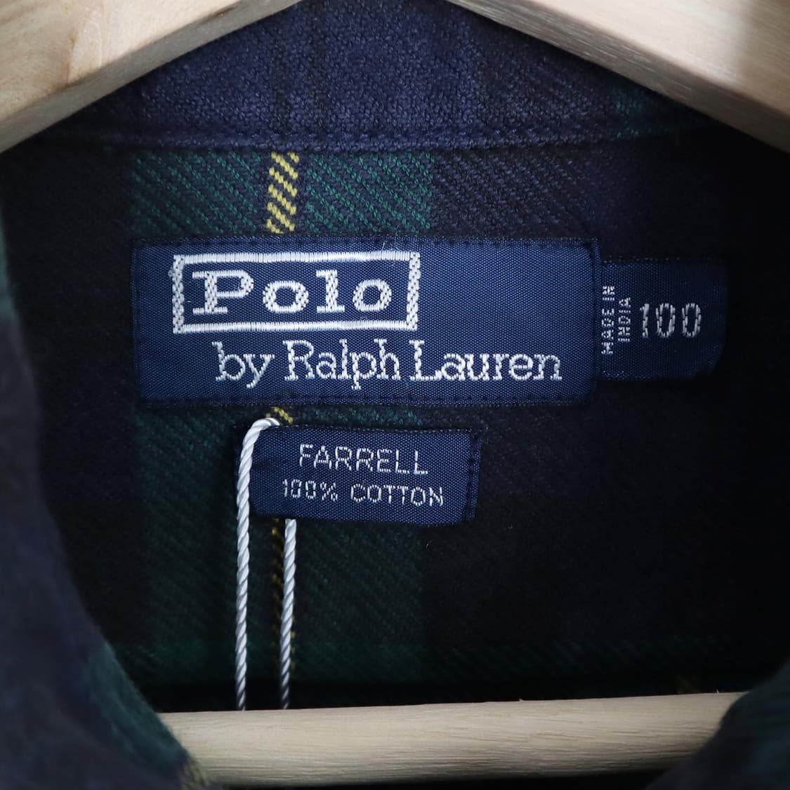 폴로 타탄체크 플란넬 셔츠  상품이미지5