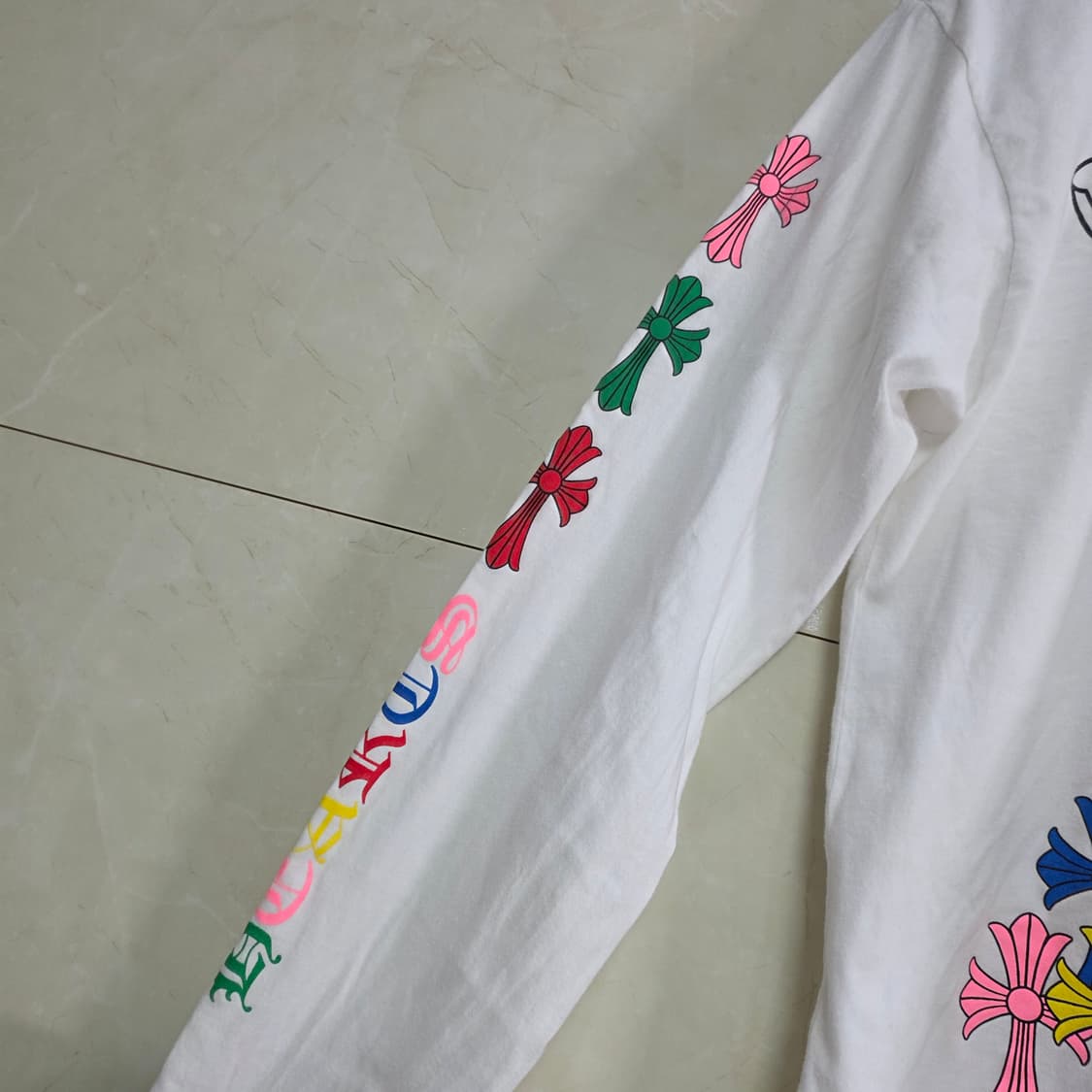 {클로젯}[M]크롬하츠 멀티컬러 세메터리 롱슬리브 맨투맨 상품이미지5