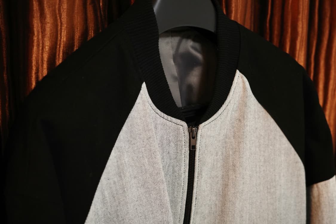 엘무드 빅 볼 오버사이즈 데님 점퍼 블랙 46사이즈 상품이미지3