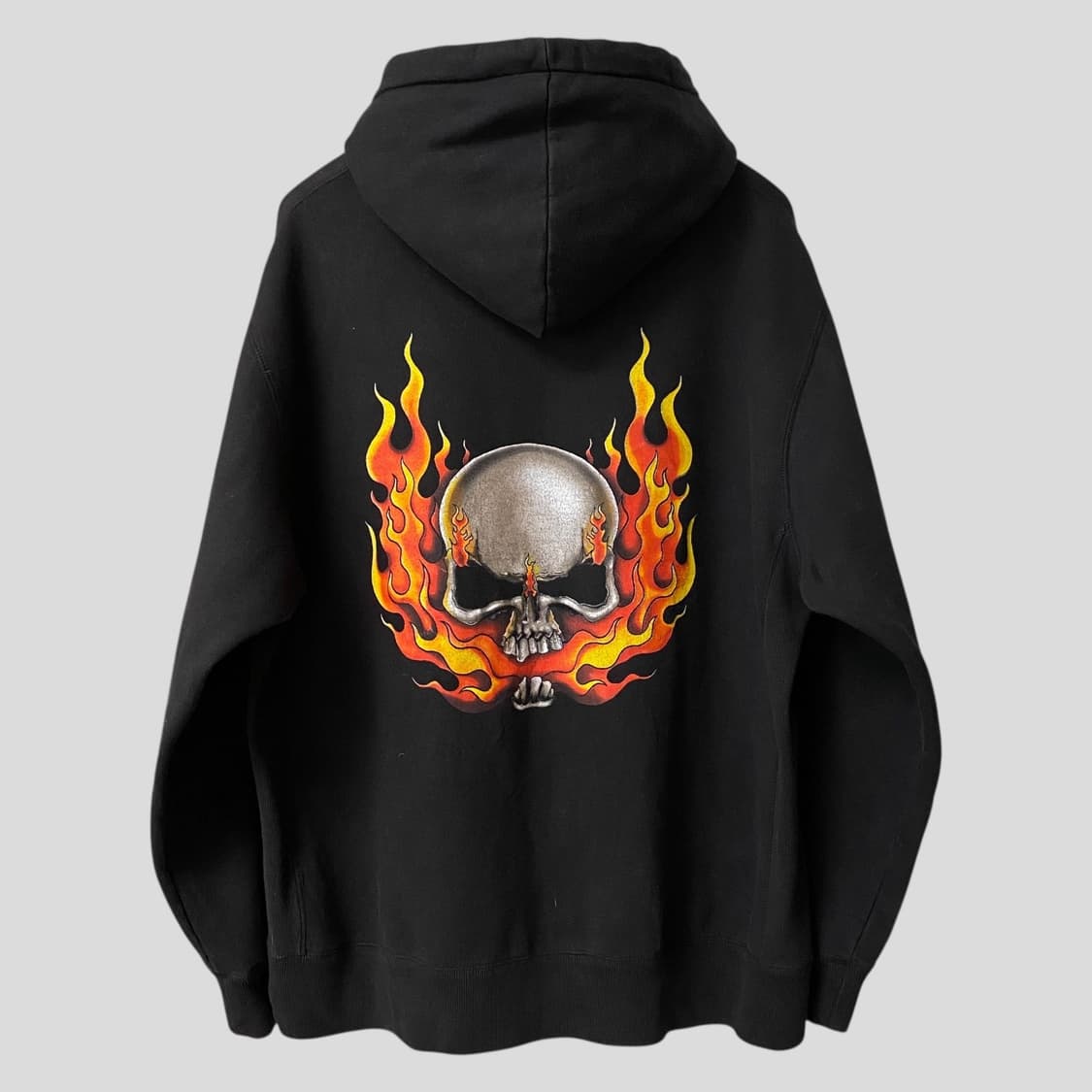 (L)sonoma 소노마 스컬 플레임 후드티셔츠 상품이미지6