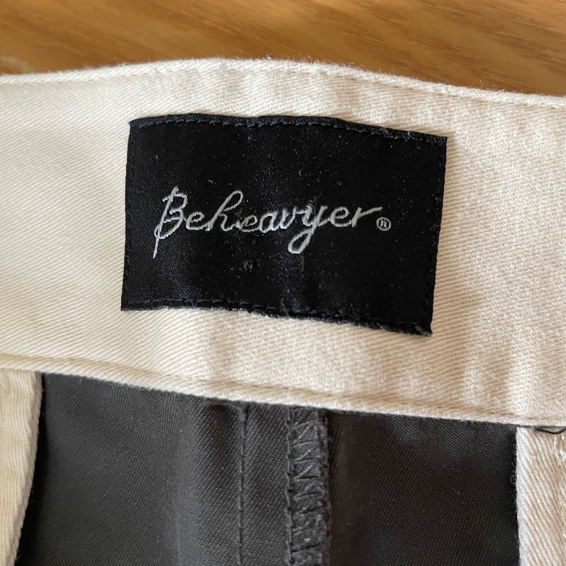 비헤비어 브라운팬츠 상품이미지2