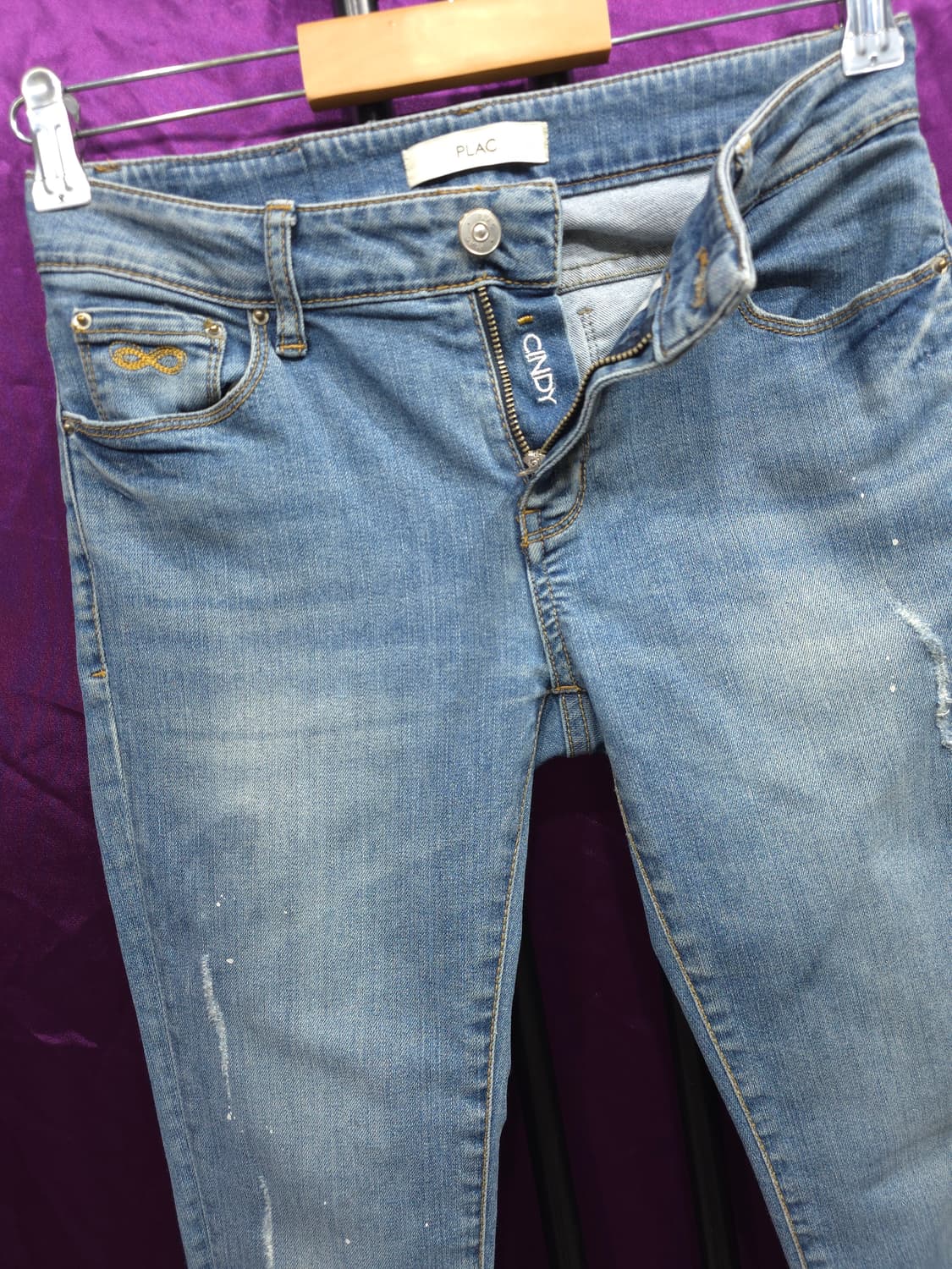 플랙진 CINDY 41V WHSD W292 청바지 26 상품이미지5