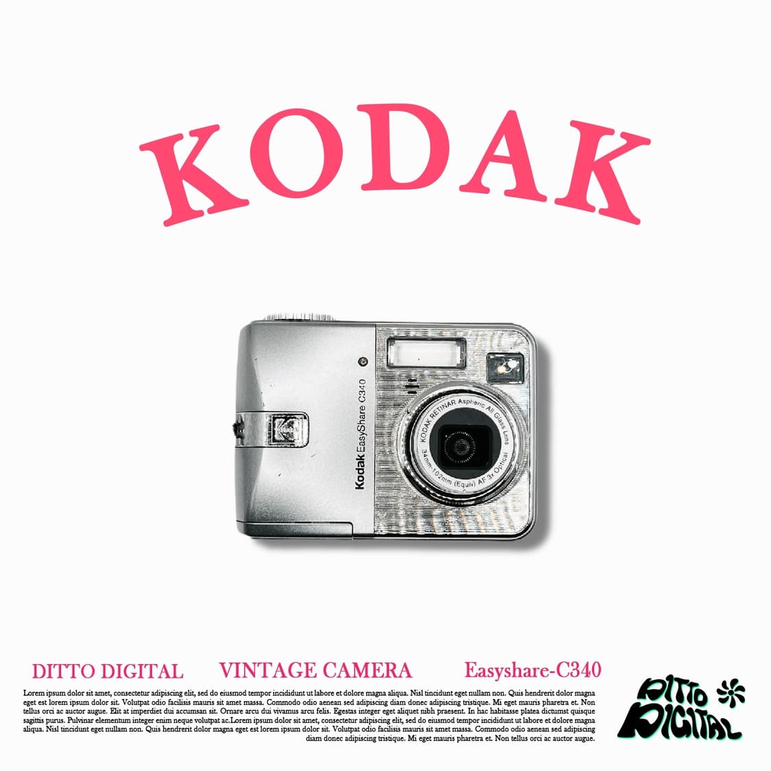 Kodak Easyshare C340디카 상품이미지1