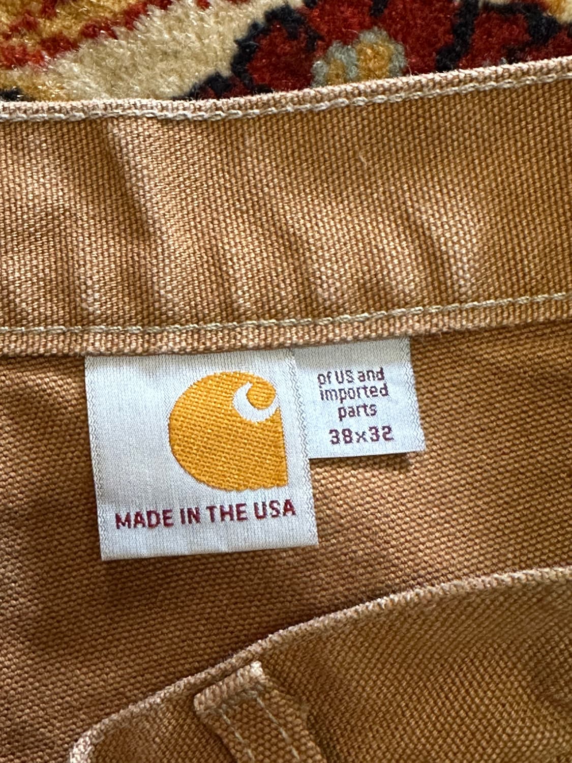 [USA] Carhartt B01 Double knee - 38X32 상품이미지6