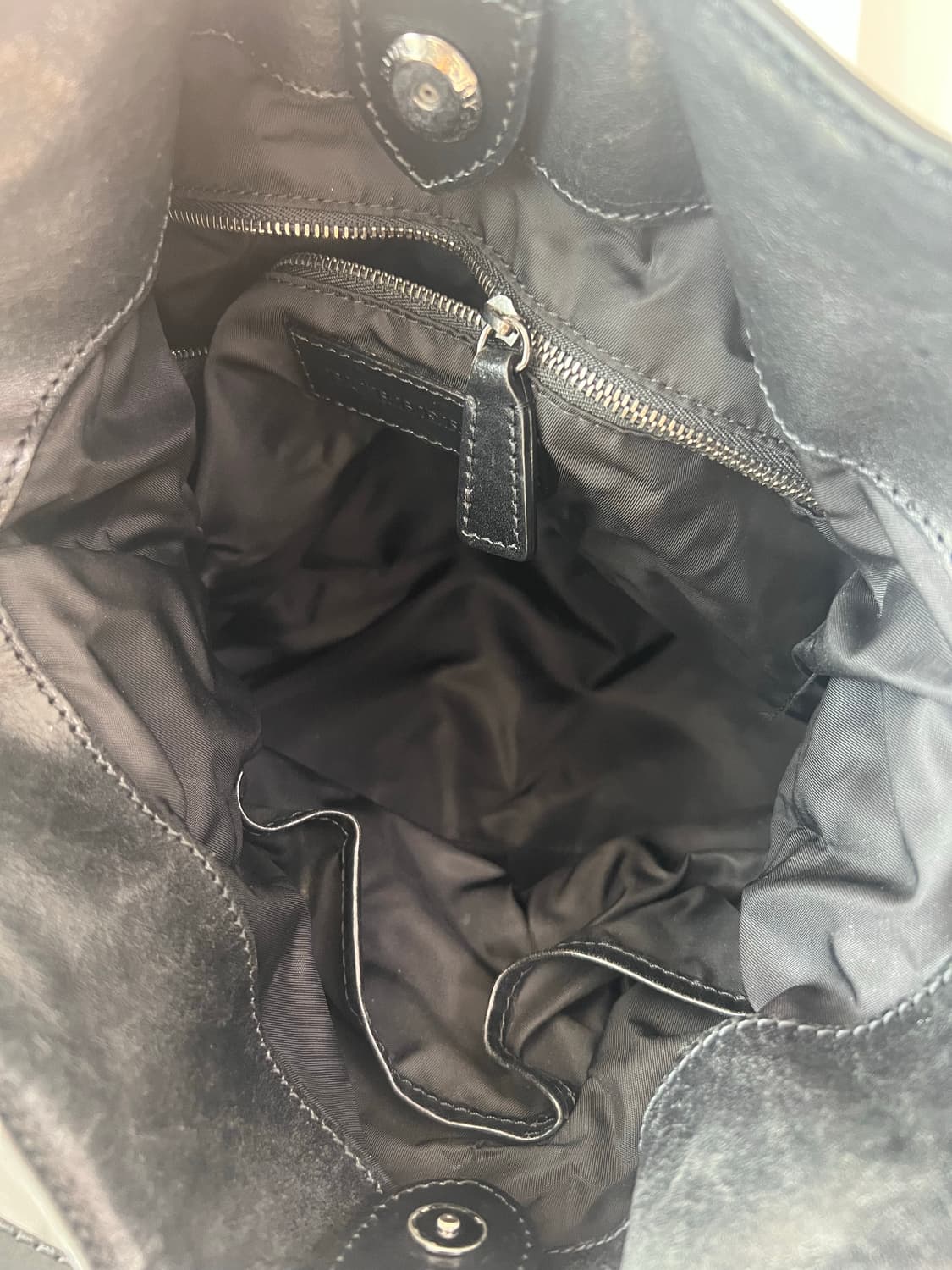 버버리 체크 스터드 호보백 상품이미지9