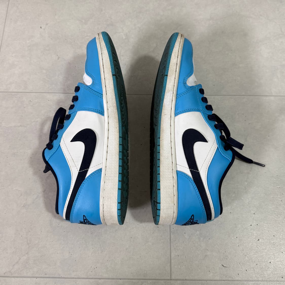 나이키 조던1 로우 파우더 블루 275 상품이미지5