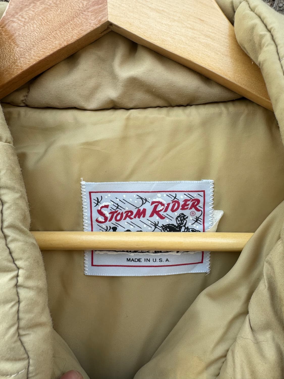 70~80s lee 빈티지 스톰라이더 웨스턴 패딩 베스트 조끼 xl 상품이미지5