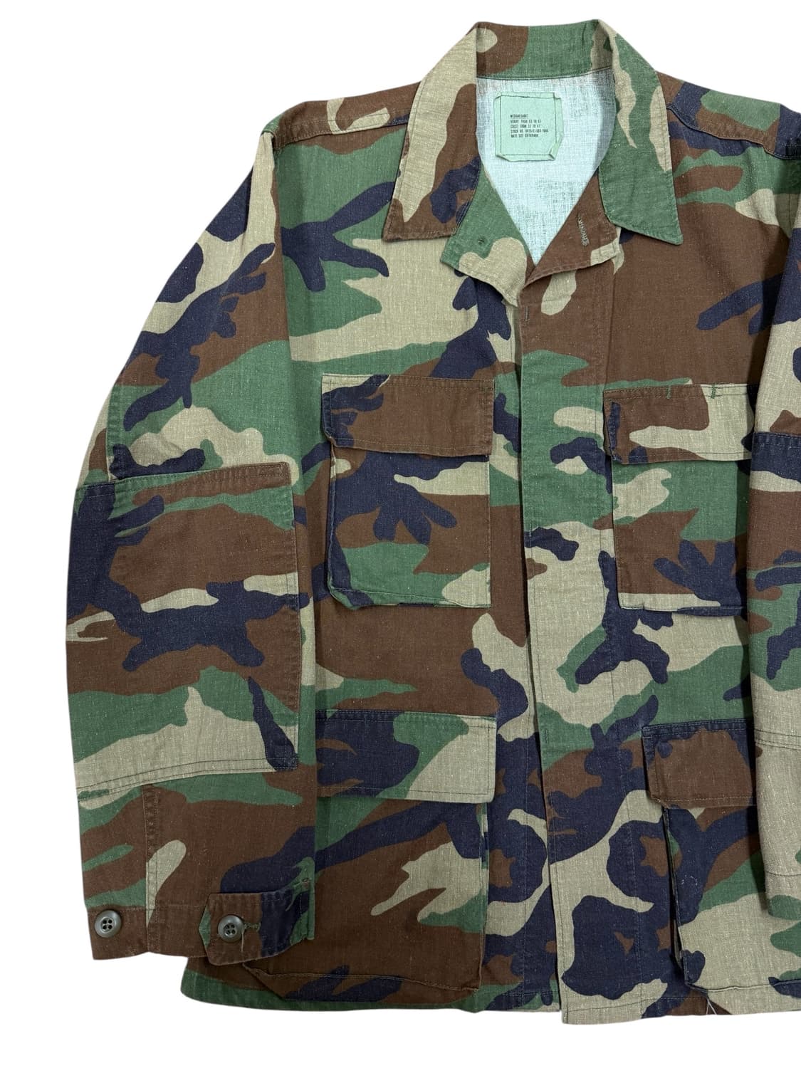 US Military Army Woodland Camo jacket 상품이미지3