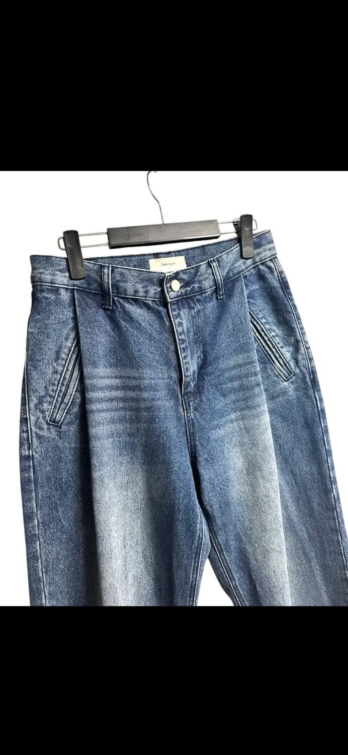 파브레가 카이원턱 와이드 데님팬츠 1size 상품이미지2