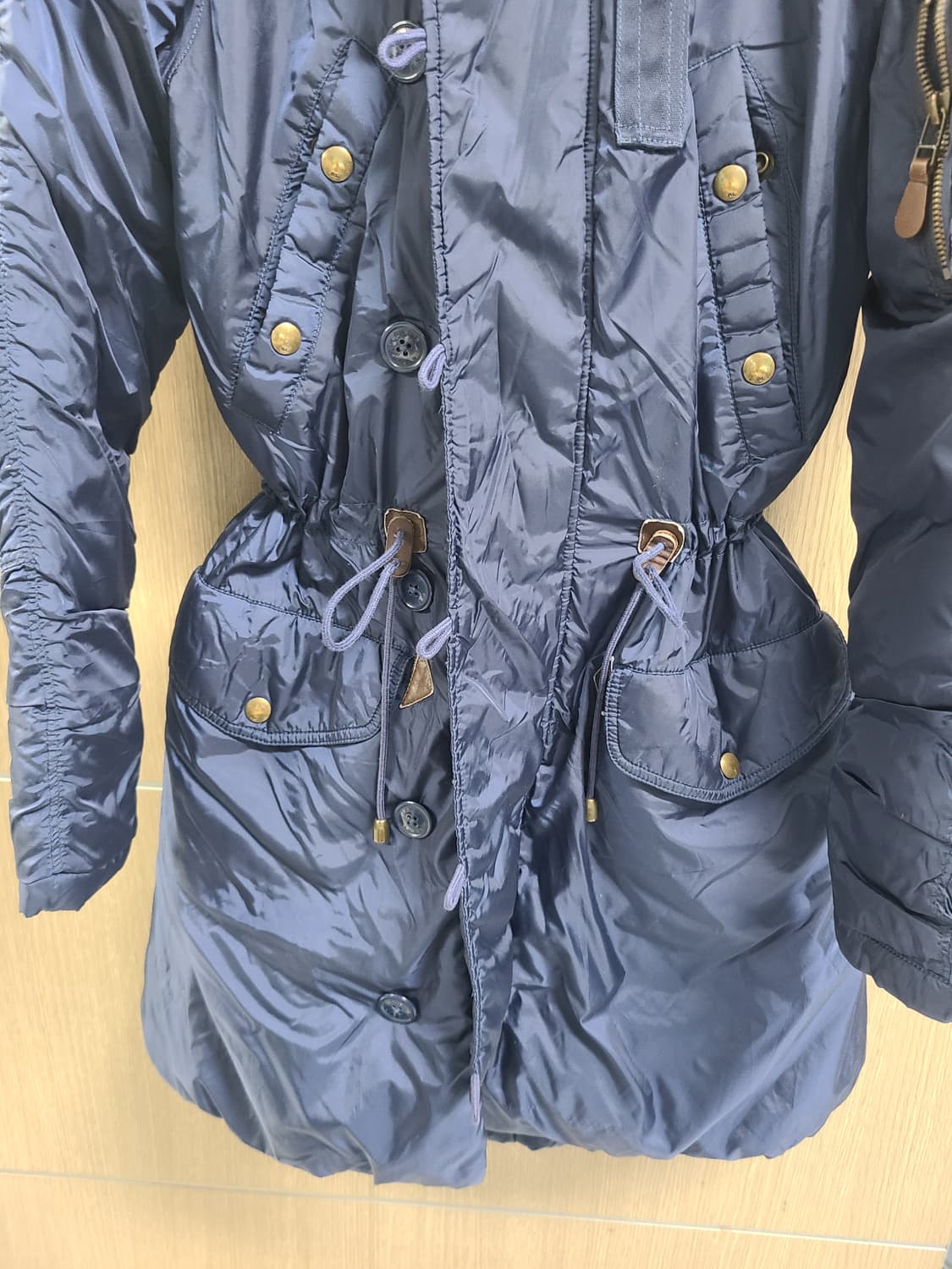 랄프로렌 네이비 롱 패딩  상품이미지4