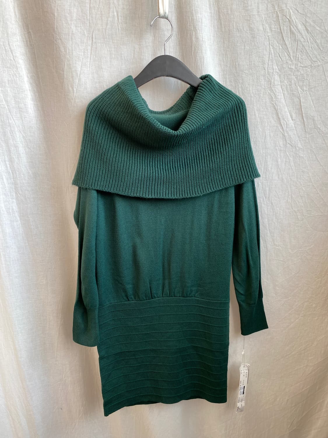 LA DO DA 청록 하이넥 니트(M/미사용품) 상품이미지3