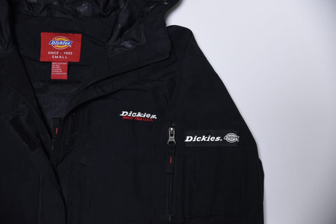 디키즈 블랙 후드 바람막이 S 상품이미지3