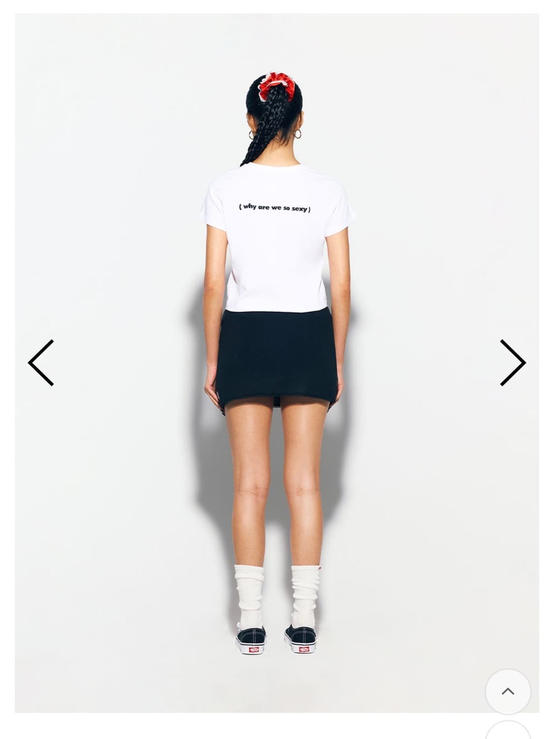 애즈이프캘리 asif calie반팔 화이트 상품이미지3