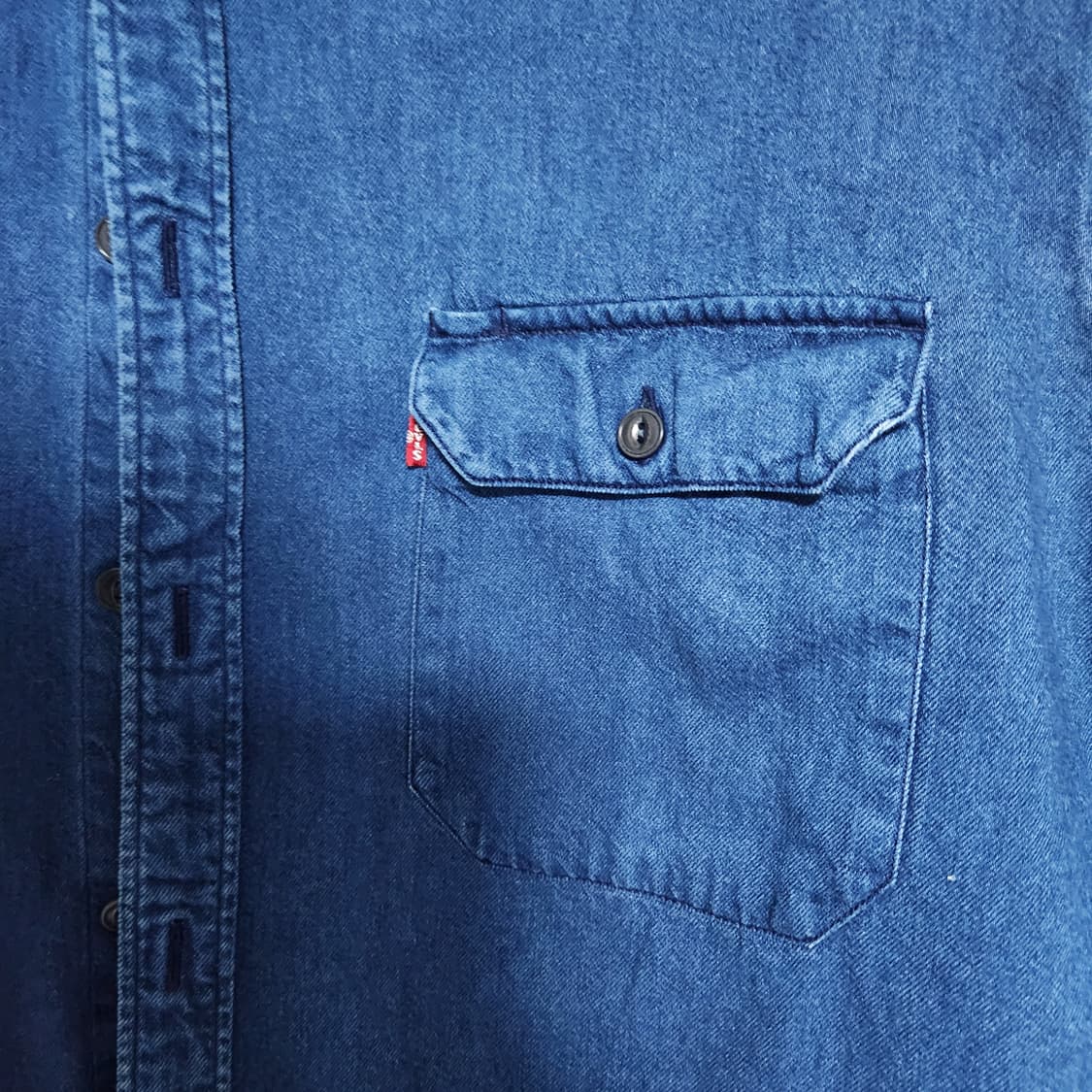 리바이스 데님 남방 LG 상품이미지4