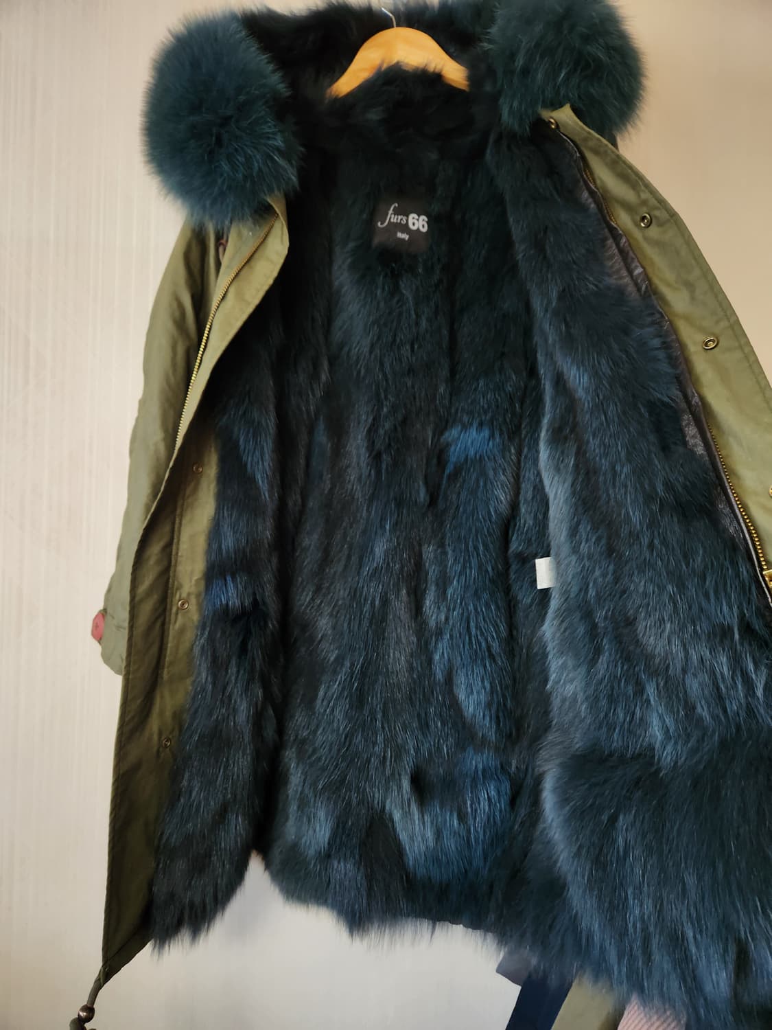 furs66 사가폭스 빅후드 야상 100만원대 구입 상품이미지4