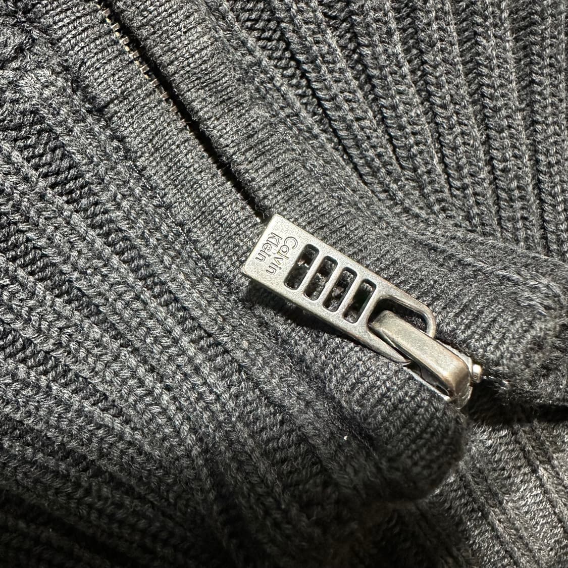 켈빈클라인 ck 니트집업 가디건 상품이미지6