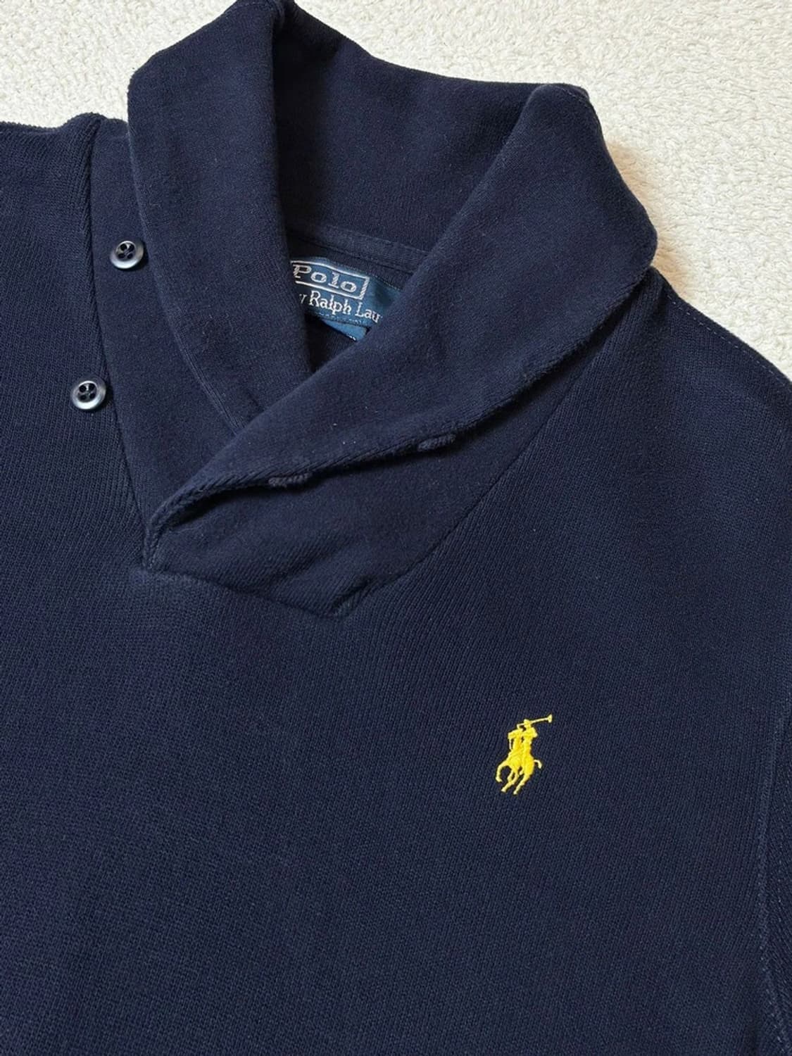 폴로 랄프로렌 00's 클래식 숄카라 니트 PN7616 상품이미지3