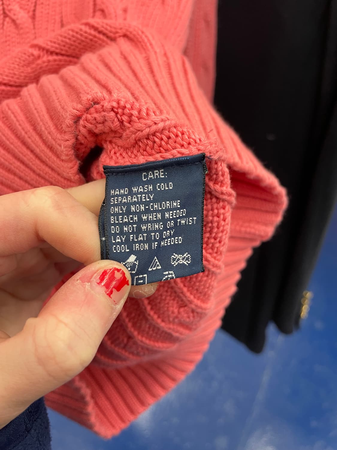 PRL 폴로 랄프로렌 꽈배기 니트 상품이미지8