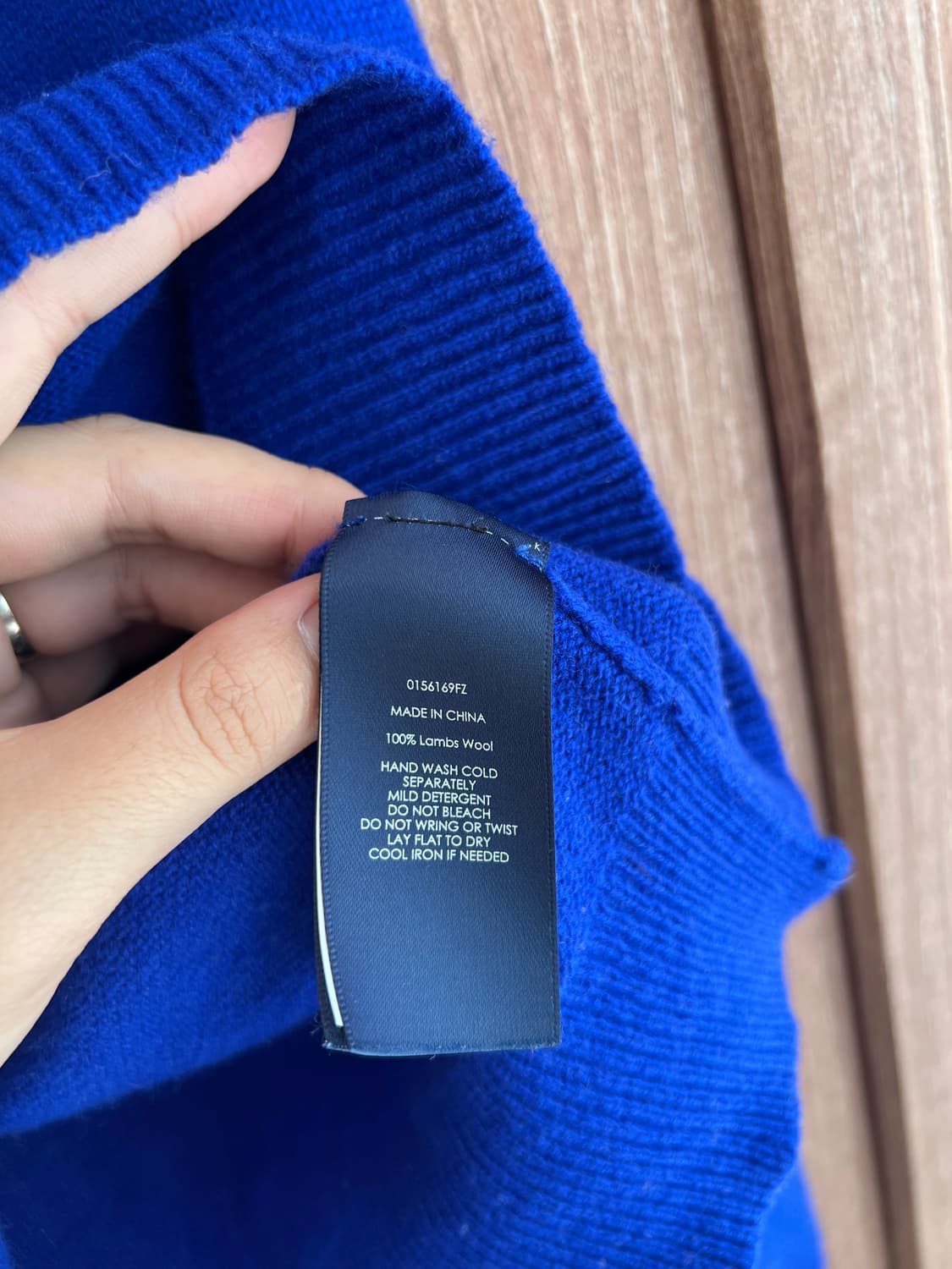 폴로 랄프로렌 램스울 니트 S (90-95) 상품이미지5