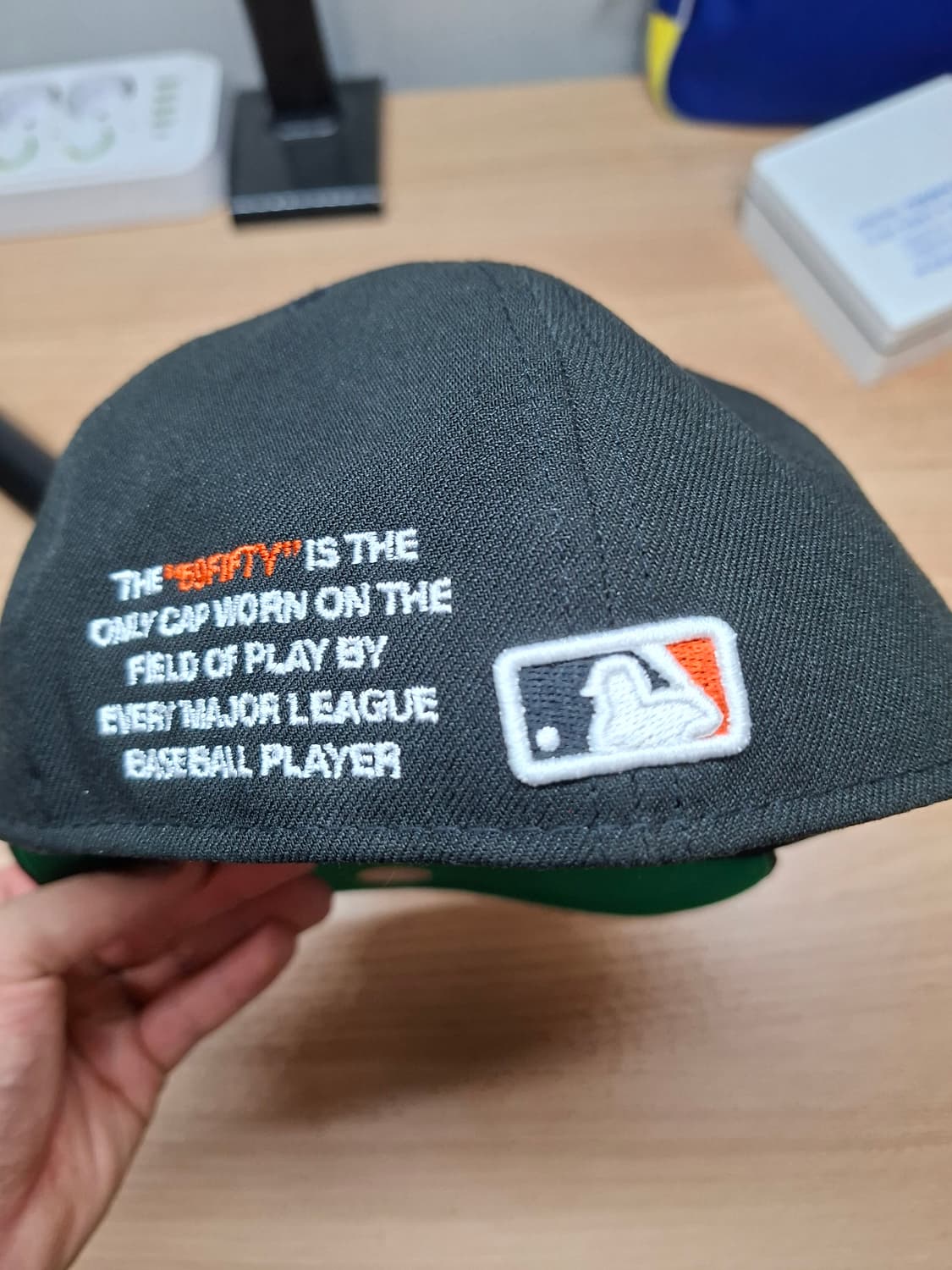 뉴에라 59FIFTY 검정색 모자 7 3/8 상품이미지3