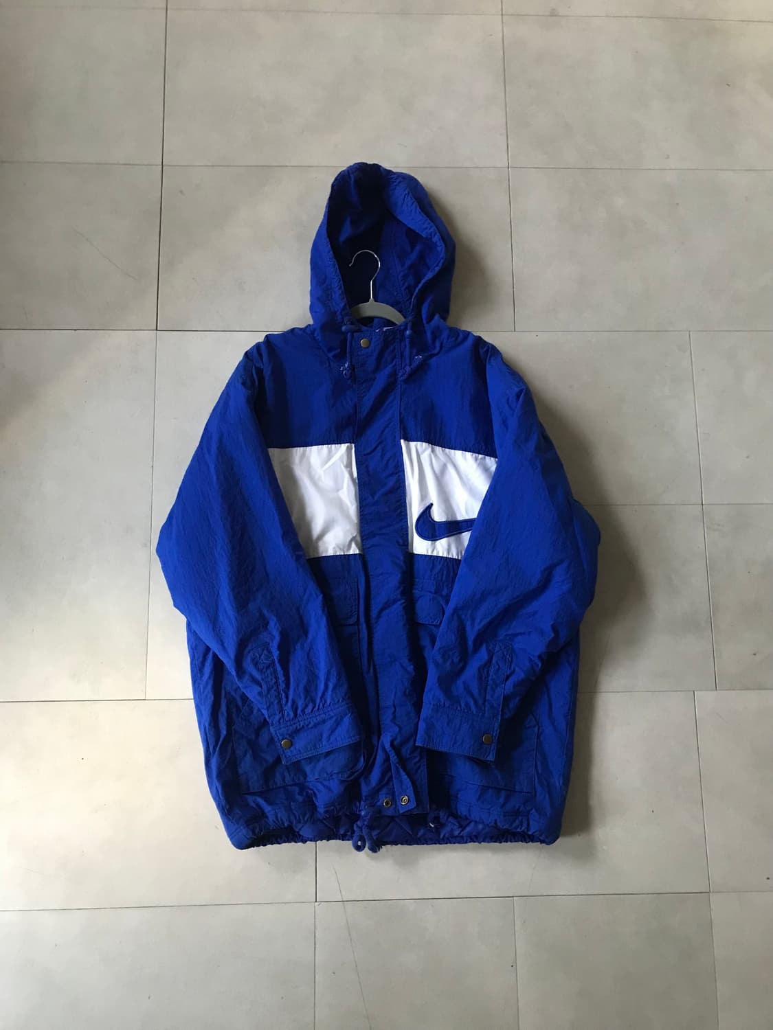 나이키 블루 빅로고 패딩 상품이미지6