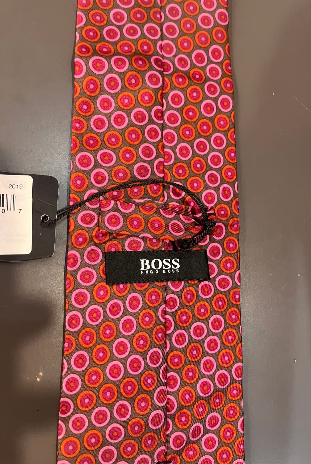 HUGO BOSS 실크 도트 패턴 넥타이 (이탈리아제)  상품이미지3
