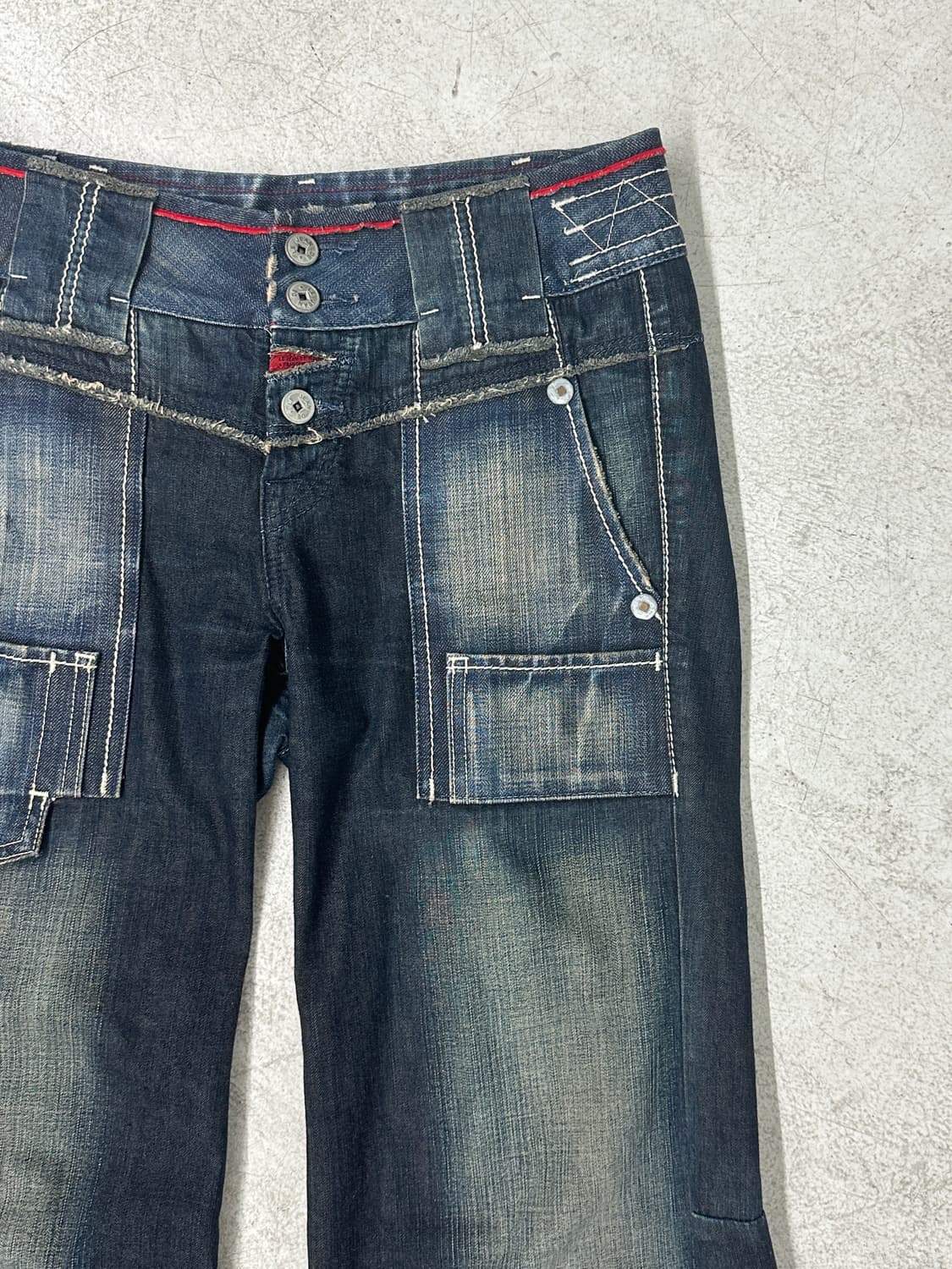 마리떼 프랑소와 저버드 포켓 플레어 데님 팬츠 상품이미지3