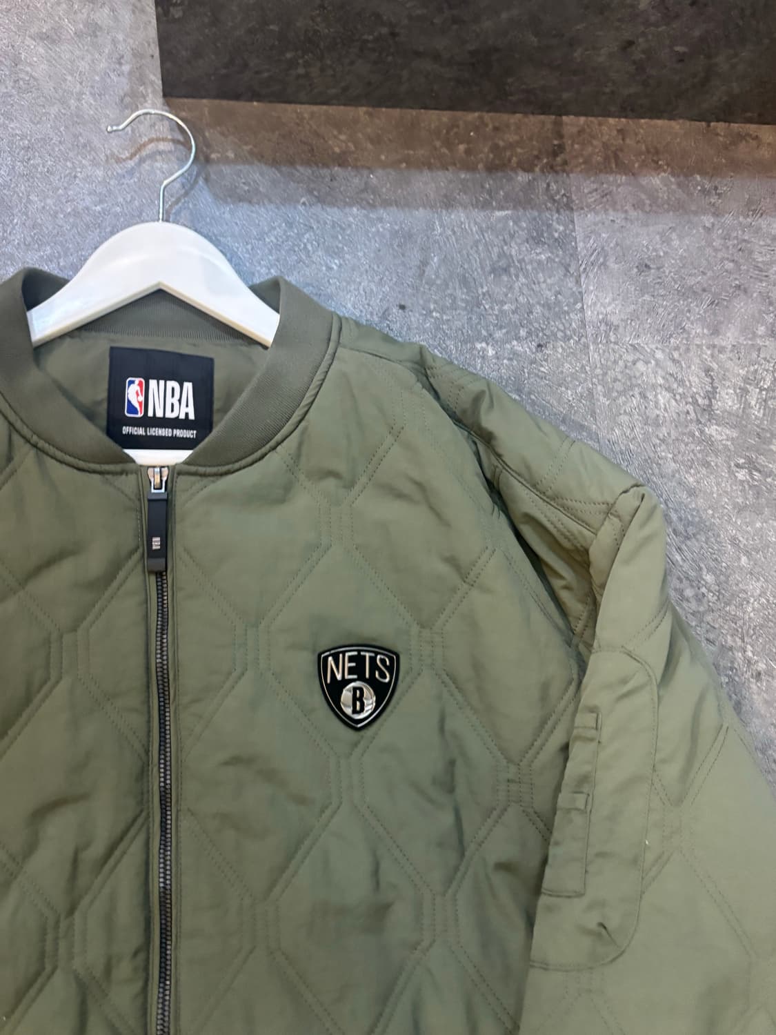 NBA 브루클린 네츠 퀄팅 점퍼 110사이즈 상품이미지4