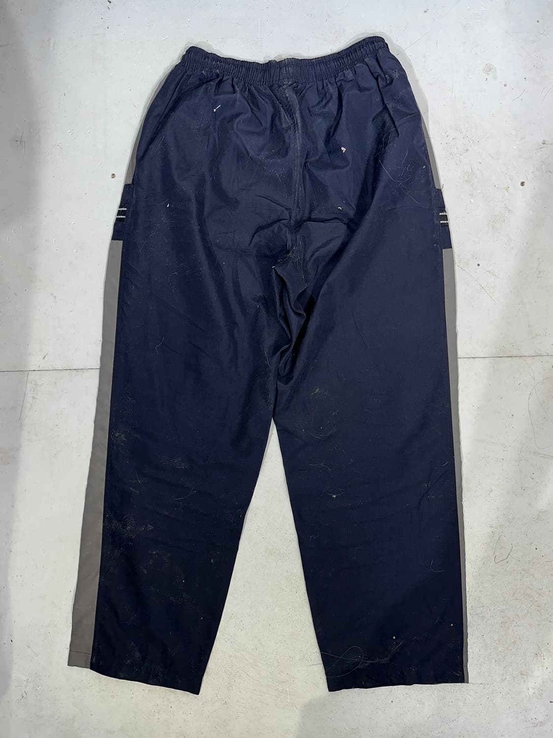 카파 네이비 와이드 사이드 라인 트랙 팬츠 M 상품이미지5