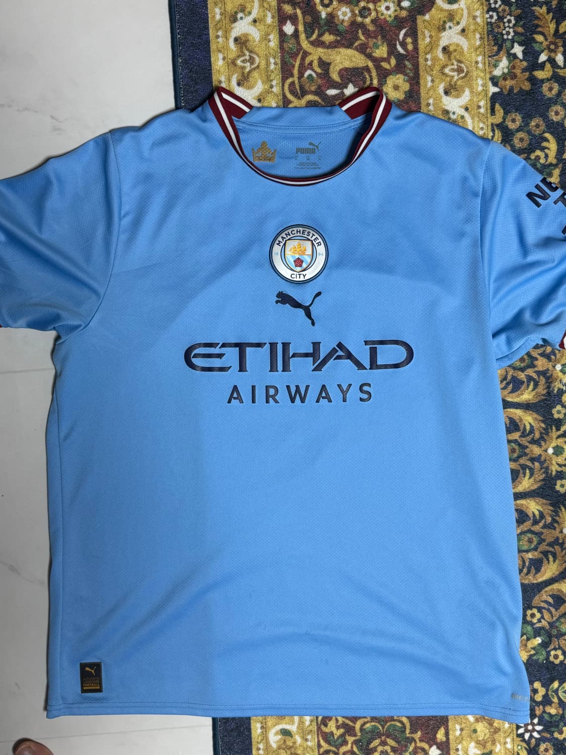 맨시티 22-23 홀란 유니폼 xl 상품이미지1