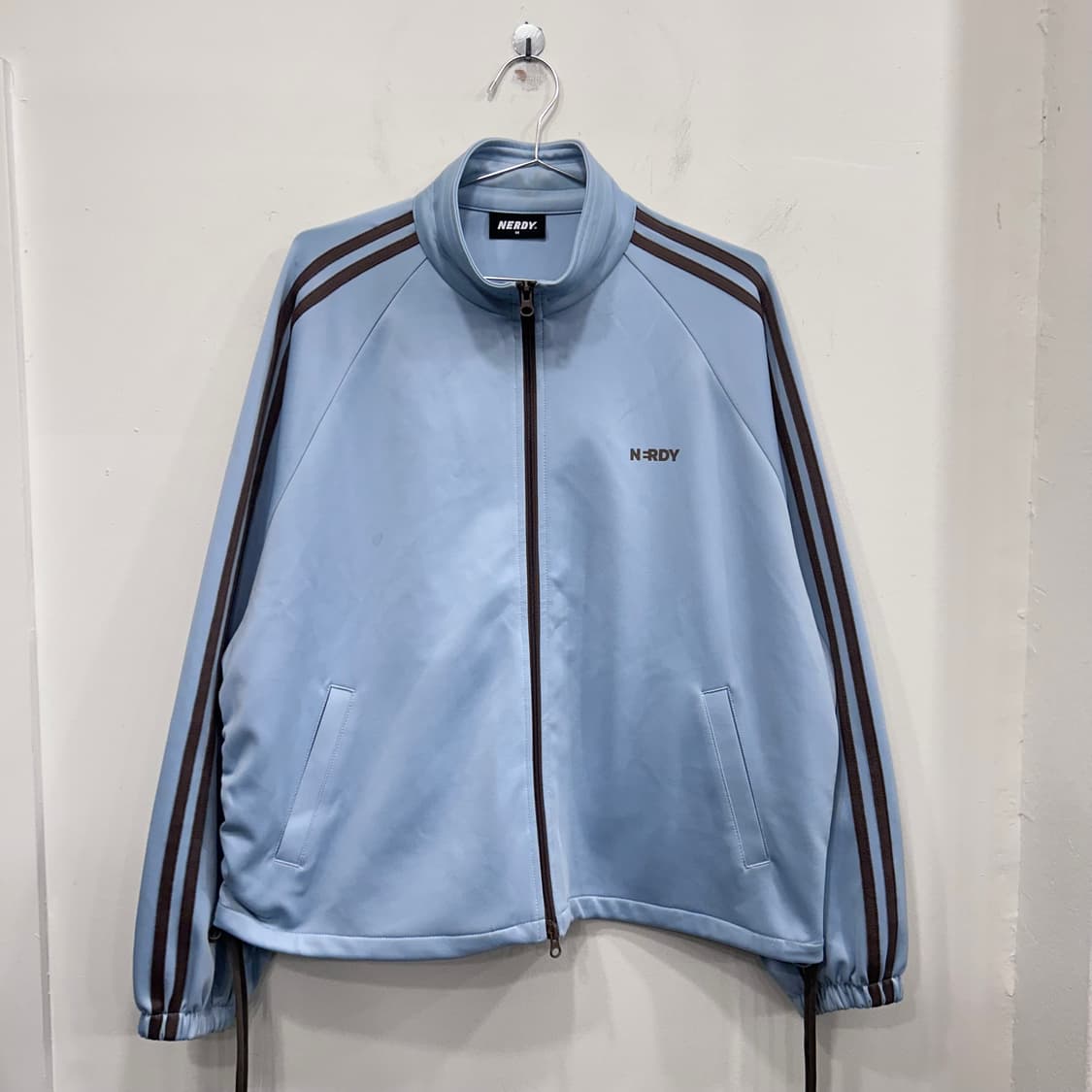 널디 래글런 사이드 스트링 오버핏 트랙 져지 상품이미지2