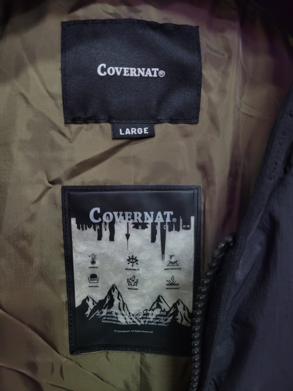 Covernat 커버낫 경량 패딩 오리털 상품이미지5