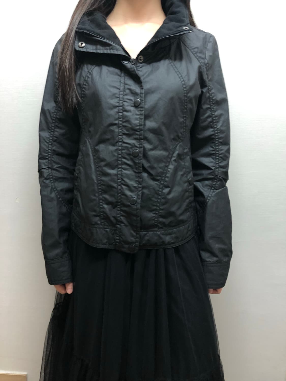 빈티지 게스 블랙 펑크 점퍼 상품이미지6