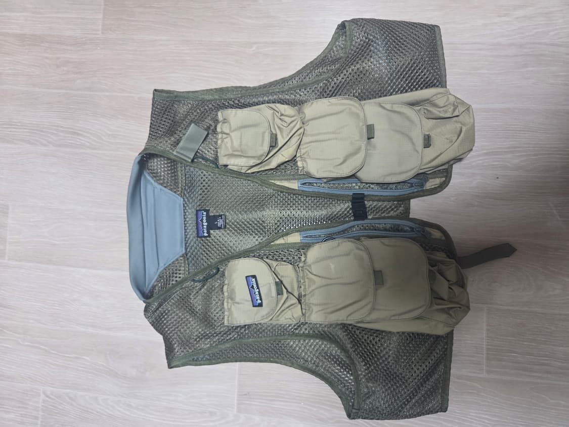 파타고니아 피싱베스트 메쉬 patagonia 카키/탄 상품이미지2