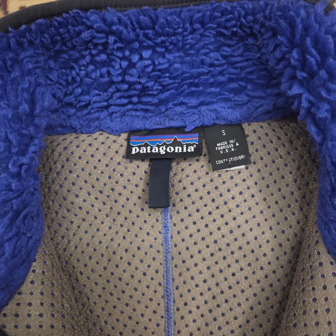 파타고니아 딥파일 잉클블루 s made in usa 블루 s 상품이미지3