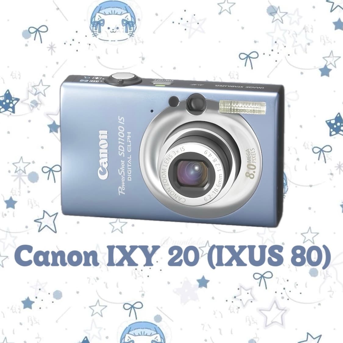 [*미품!/한국어🍀] Canon ixy20(ixus80)빈티지 카메라 상품이미지1