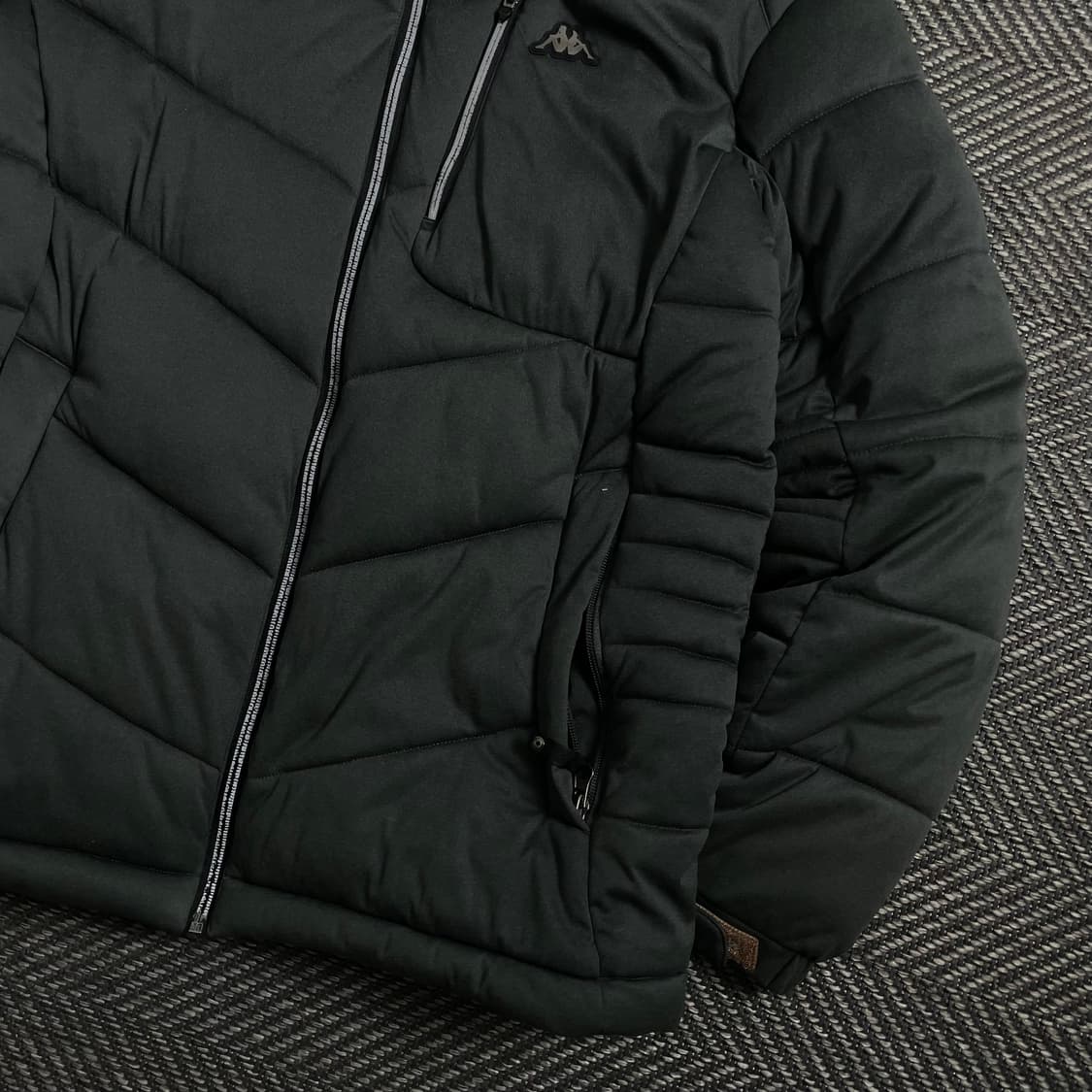 카파 사이드 패치 로고 다운 푸퍼 패딩 점퍼y 4491 상품이미지3