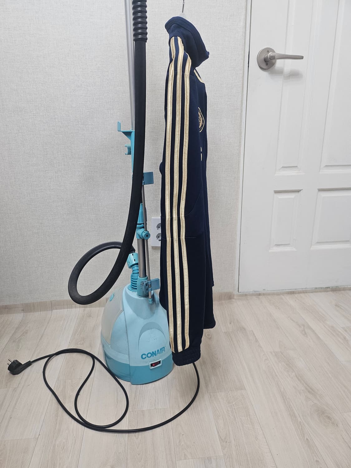 (95)M ☆초대장급☆ 아디다스 첼시 [네이비,골드금장]반집업 트레이닝탑 상품이미지6