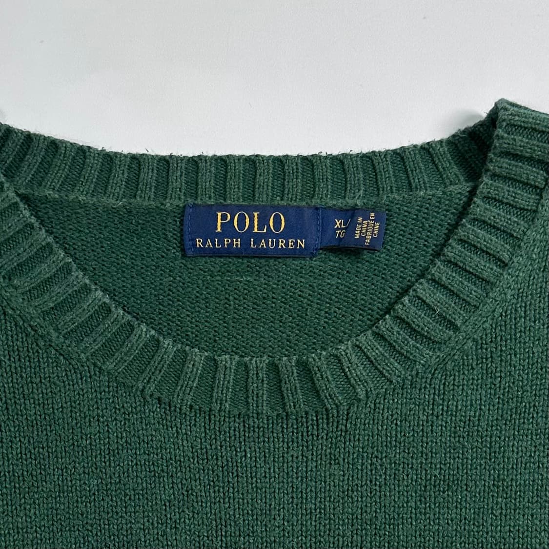 폴로 랄프로렌 그린 코튼 니트 상품이미지5