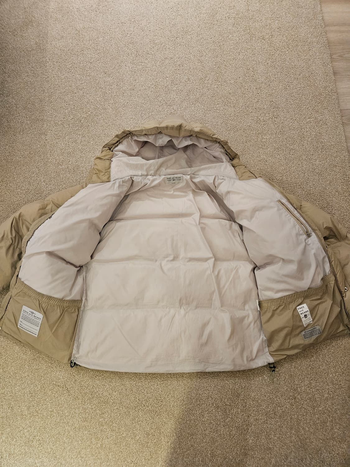 앤즈앤드민즈 ENDS and MEANS 다운자켓 L사이즈 상품이미지6