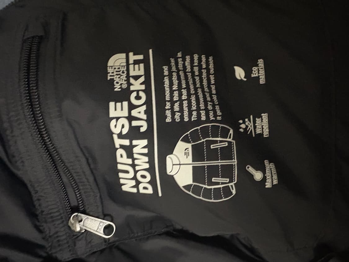 노스페이스 1996 에코 눕시 자켓 리얼 블랙 상품이미지5
