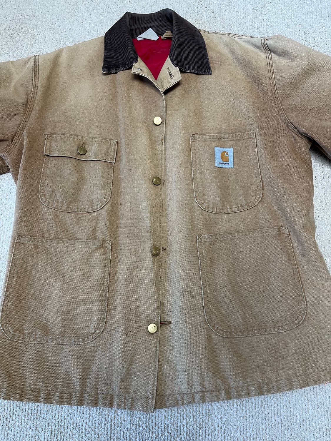 80s 빈티지 칼하트 초어 자켓 usa 상품이미지1