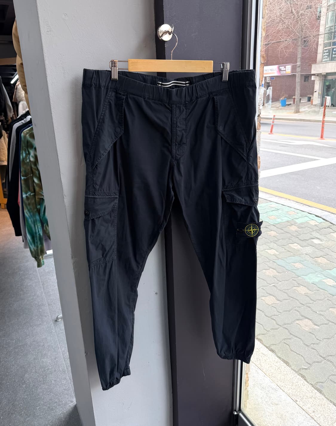 36/ 스톤아일랜드 와펜패치 밴딩 카고팬츠 상품이미지2