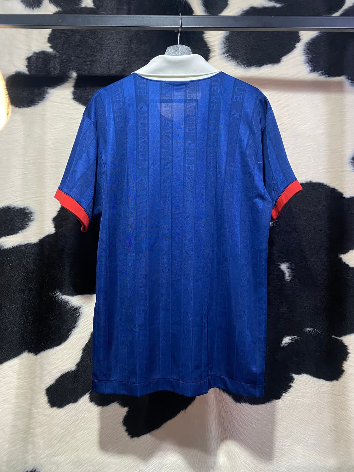 Japanese vtg J리그 배색 디테일 져지 반팔 티셔츠 상품이미지7