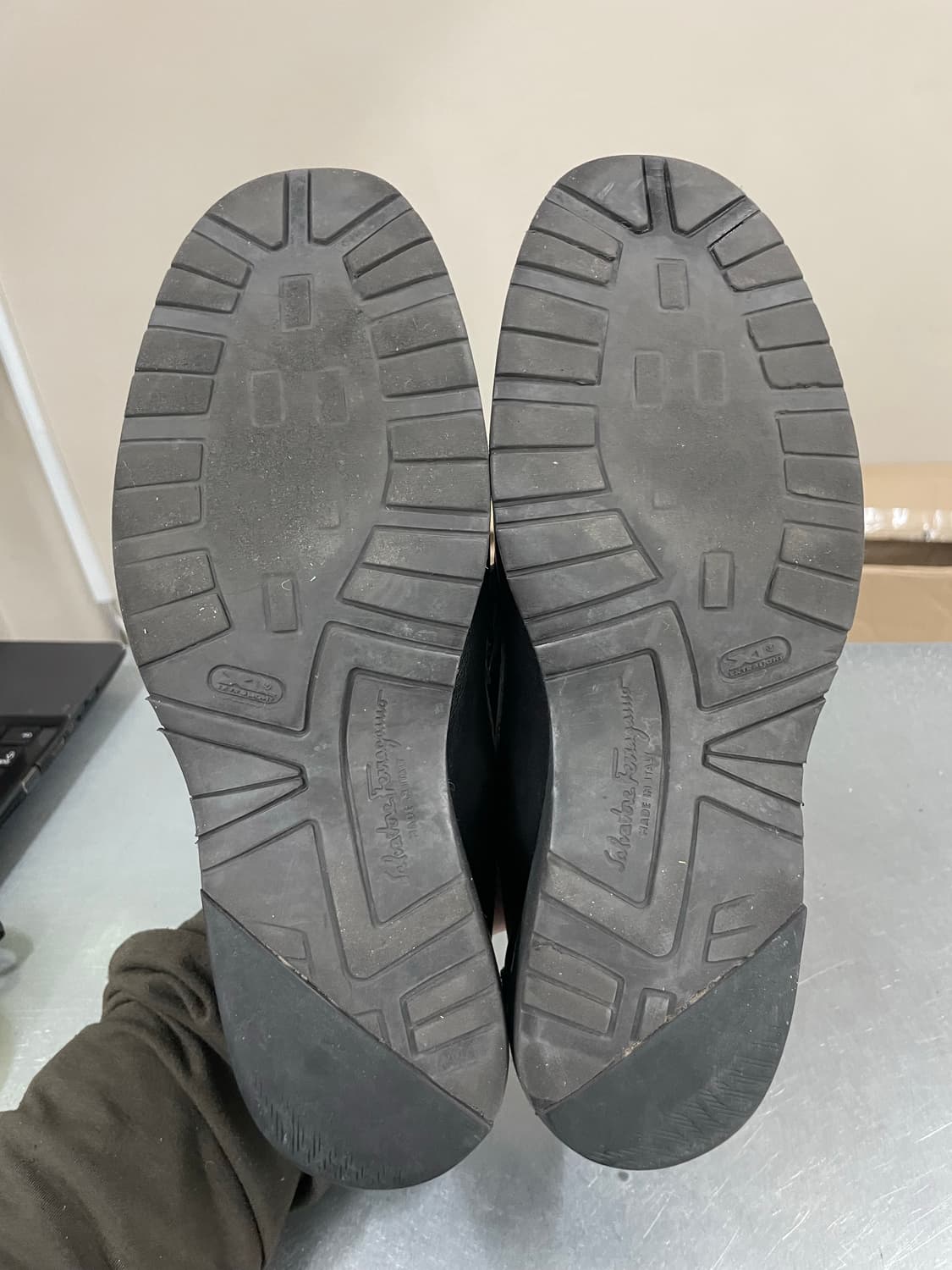 페레가모 레더 로퍼 UK8 상품이미지6