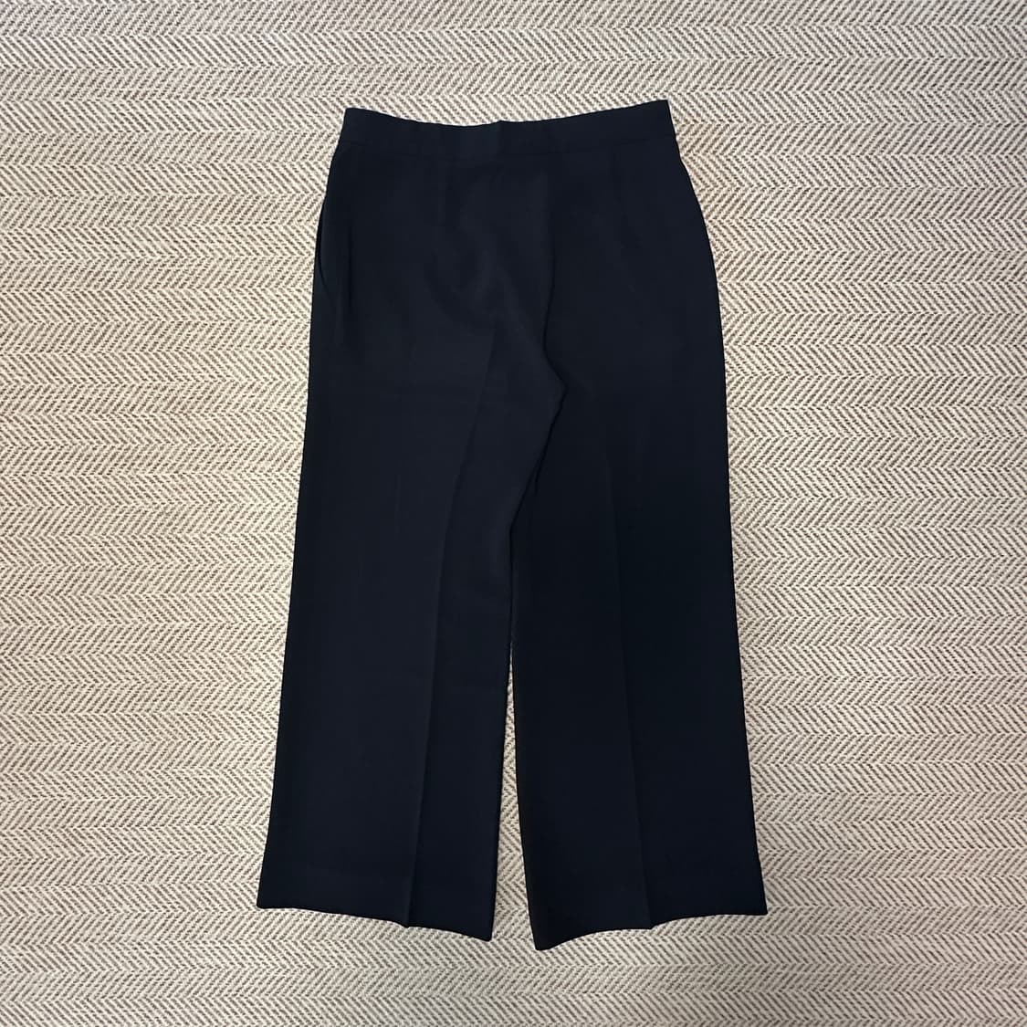 MAX MARA wide slacks navy 상품이미지2
