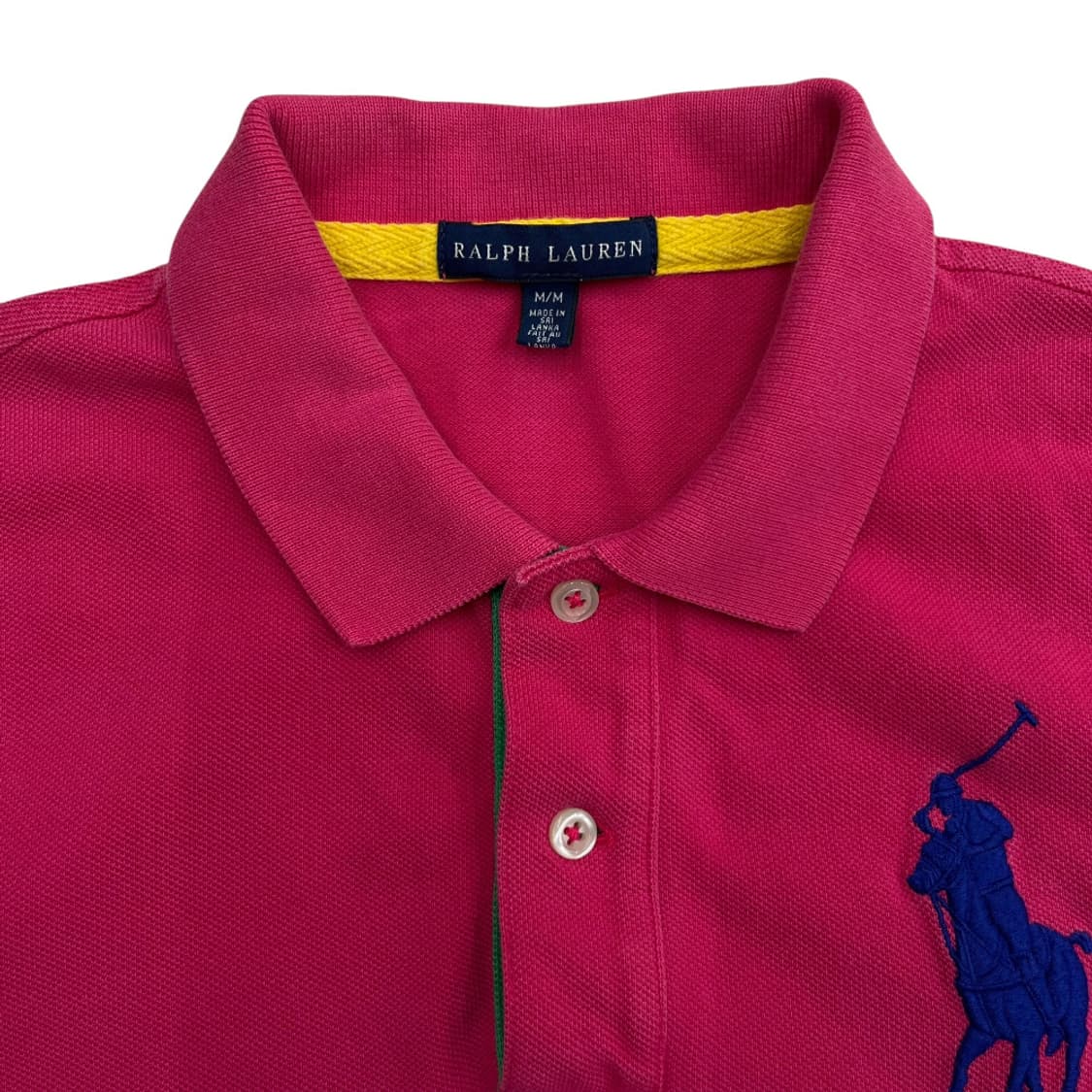 폴로 랄프로렌 블루포니 딥핑크 pk 반팔 M 상품이미지4